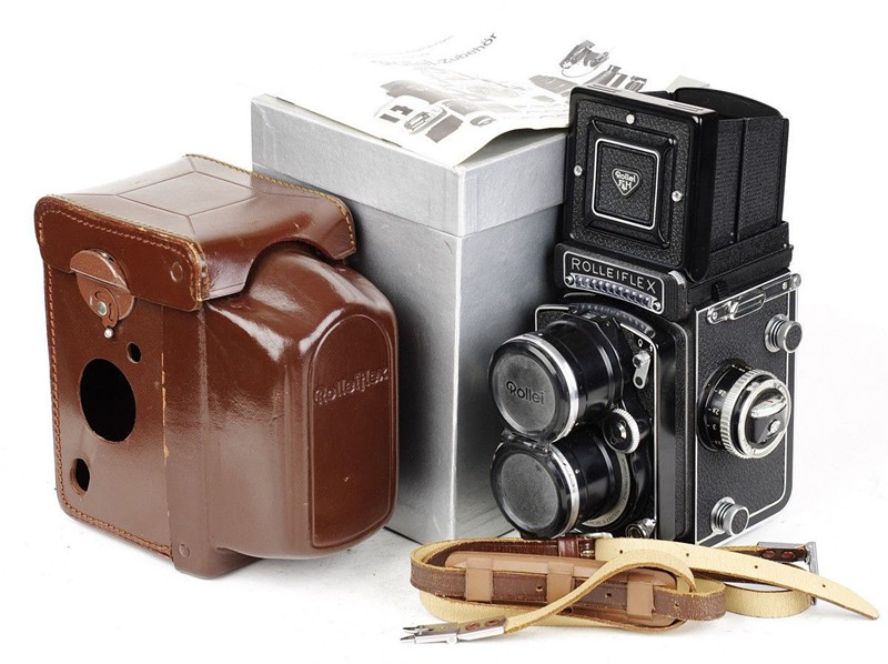 【コレクション美品】Rolleiflex/ローライ Tele (type 2) White Face ホワイト Zeiss Sonnar 135mm  F4 二眼レフカメラ #HK8128 | ブレゲカメラ