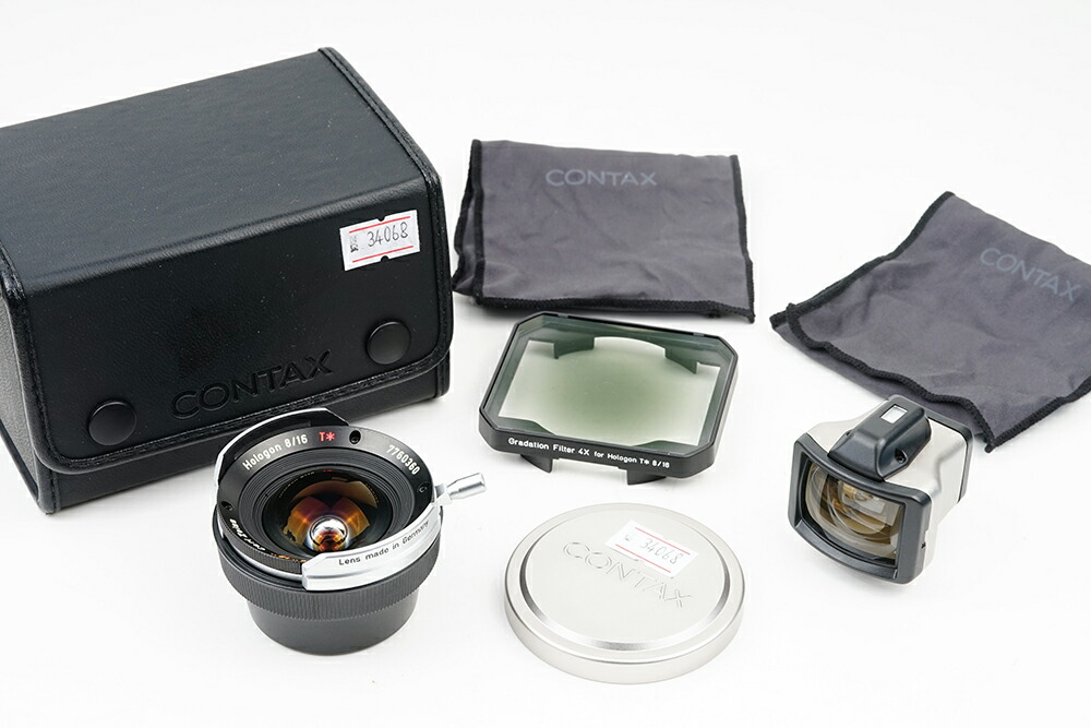 【中古】 CONTAX Hologon T* 16mm F8(G) 楽天市場】CONTAX Hologon T* 16mm F8 G : カメラFanks-PROShop