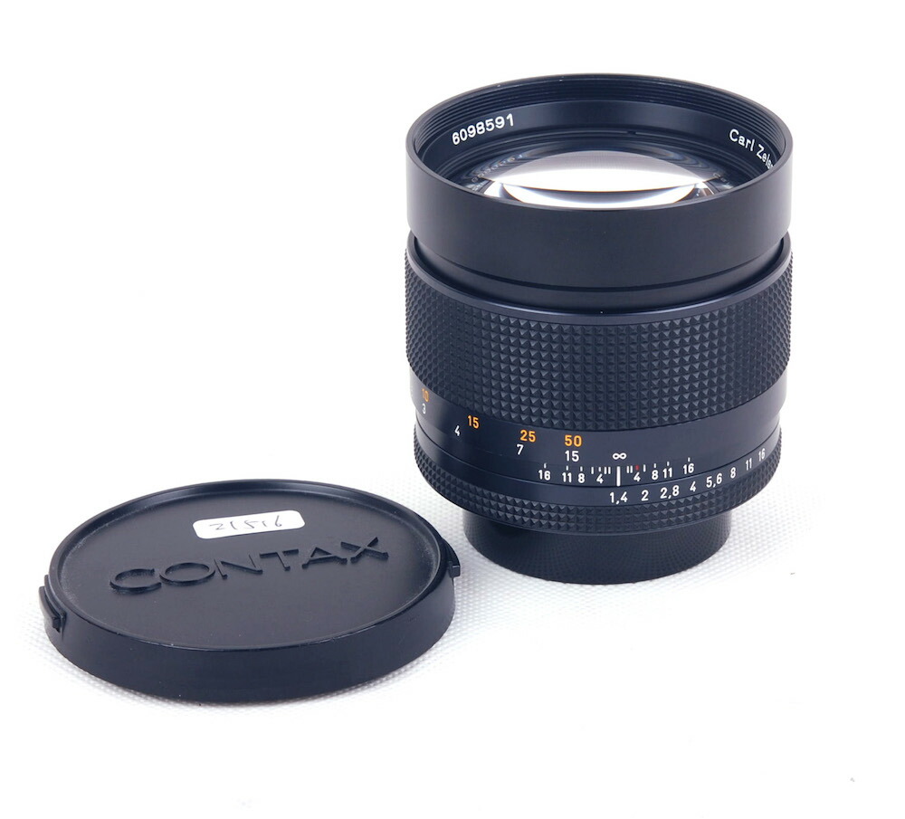 楽天市場】【中古】コンタックス Contax Planar 85mm F1.4 MMJ