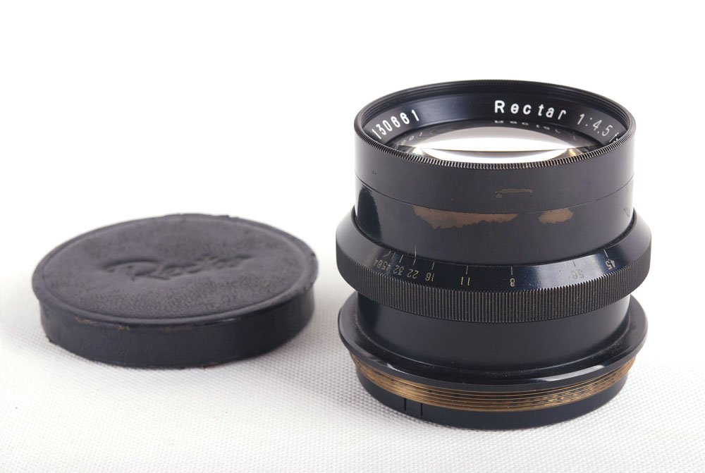 【特価美品】Fujifilm/富士フィルム Fuji photo film Rectar 250mm F4.5 大判レンズ#jp20339