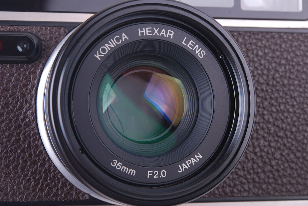 Konica コニカ Hexar 35mm F2レンズ付き Rhodium ロジウム版 箱付き 