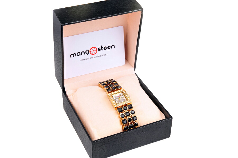 【新品】Mangosteen/マンゴスチン MS-516B ゴールド 韓流 クォーツ腕時計