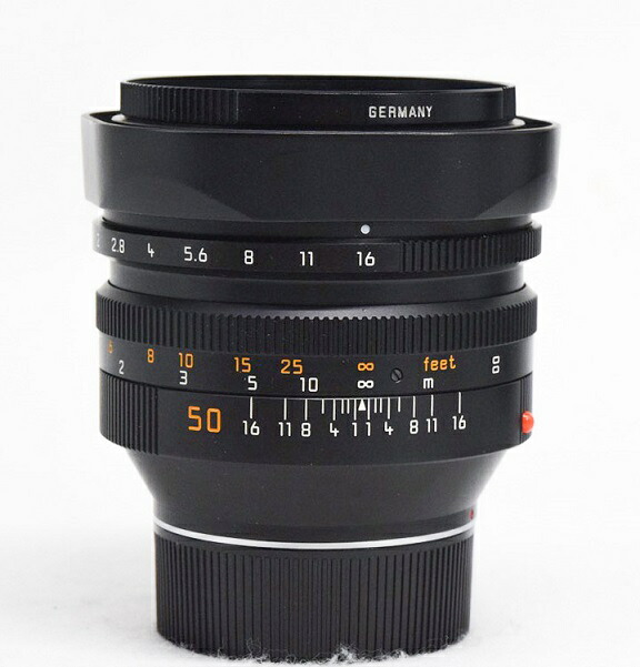 未使用品　Leica/ライカ　 Noctilux-m 50ｍｍｆ1.0 E60 395萬号 11822 #HK9927｜ブレゲカメラ