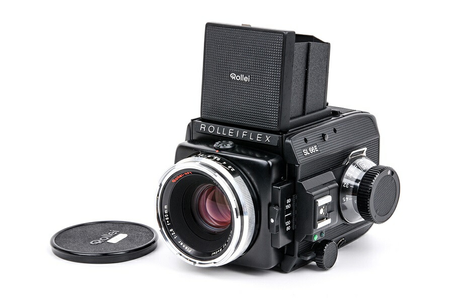 【美品】ROLLEI/ 置き目ライ SL66E  planar 80ｍｍｆ2.8 HFT 付き添い人 #jp26853