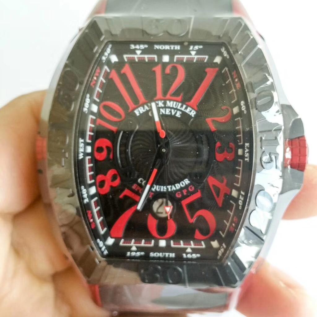 【全新】FRANCK MULLER/真っ正直・レギオモンタヌス  9900 SC DT GPG TT NR ERG Rubber  ウオッチ #FM714