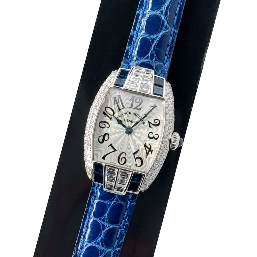 【未使用】FRANCK MULLER/フランクミュラー 2251 QZ HJ Tonneau Curvex 18K WG クオーツ レディース 腕時計 #JP28464|ブレゲカメラ