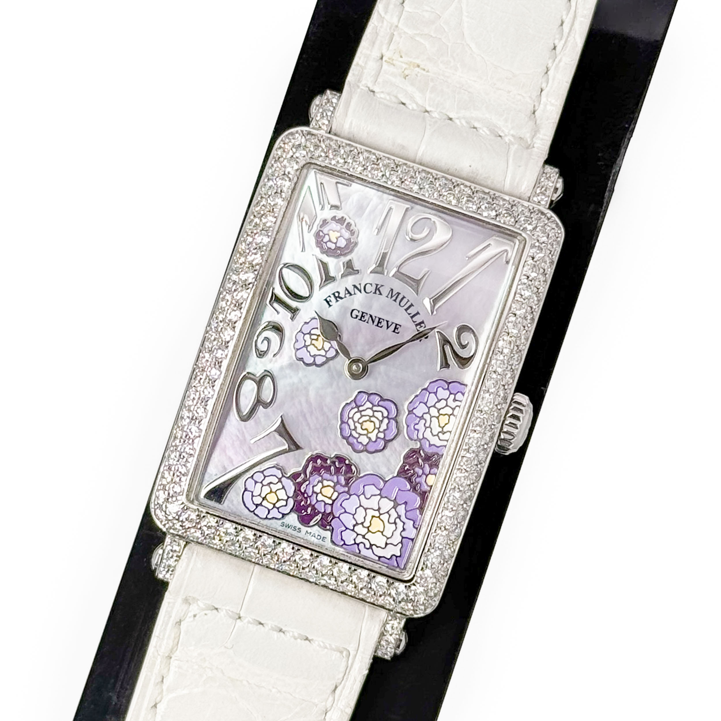 【未使用】FRANCK MULLER/フランクミュラー ç LONG ISLAND ダイヤモンド クオーツ レディース 腕時計 #JP28478|ブレゲカメラ