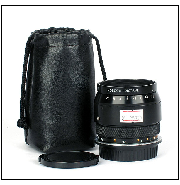 【銘玉】COOKE TAYLOR-HOBSON ORTAL 3NICH 75mm /f2 レンズ Canon EFマウントに改造済み #25221｜ブレゲカメラ