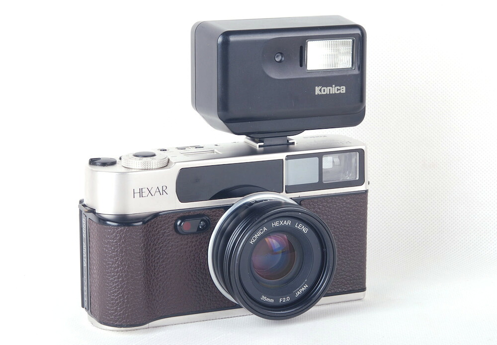 【名人機材】Konica/コニカ HEXAR Rhodium ロジウム 35mm F2レンズ付き 日本有名なカメラメン百々新 DODO Arata #jp20059|ブレゲカメラ