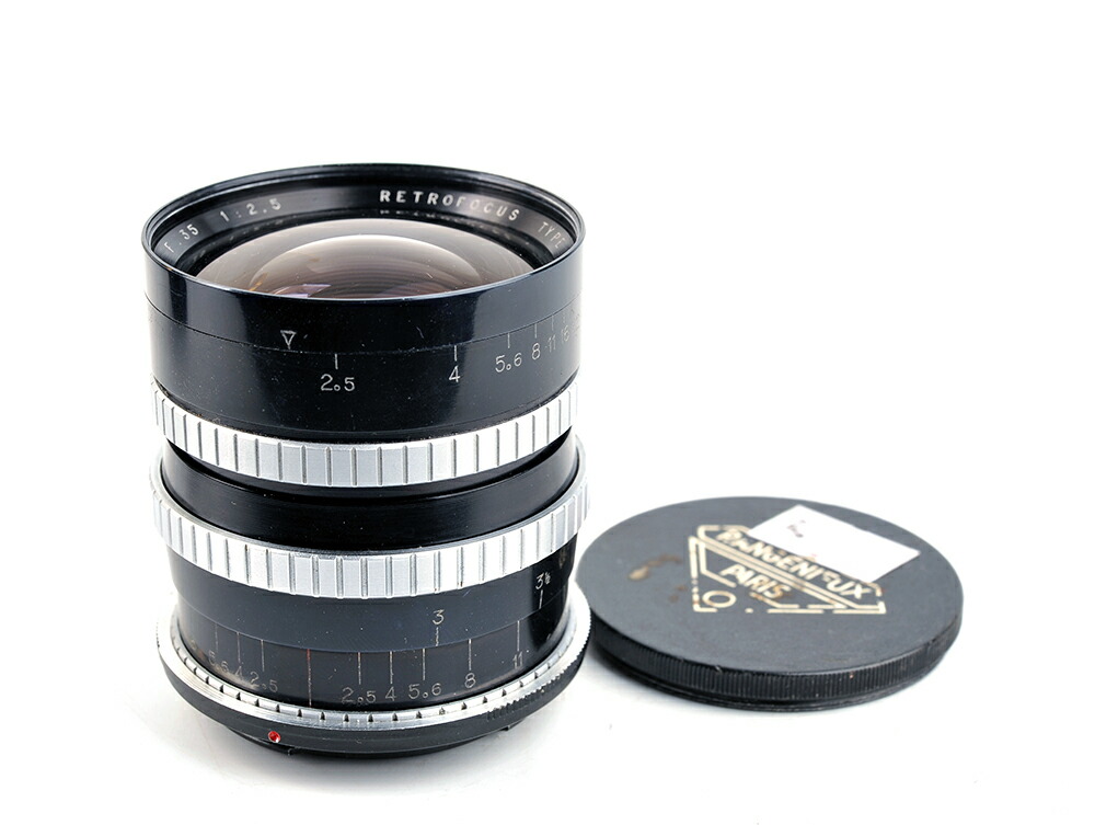 Angenieux アンジェニュー paris type R1 35mm f2.5 ニコンマウント改造 #33282