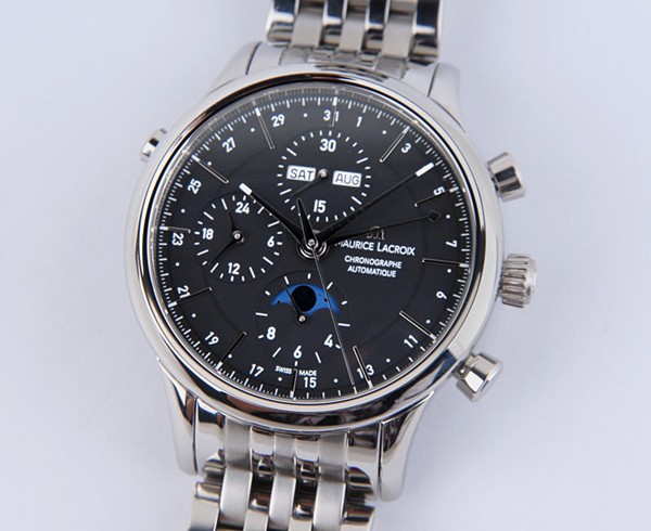 ★新品★モーリス ラクロア LC6078-YS101-13E　MAURICE LACROIX レ・クラシック クロノグラフ・ムーンフェイズ
