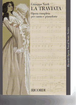 Verdigla Traviata Opera Vocalist Score - 