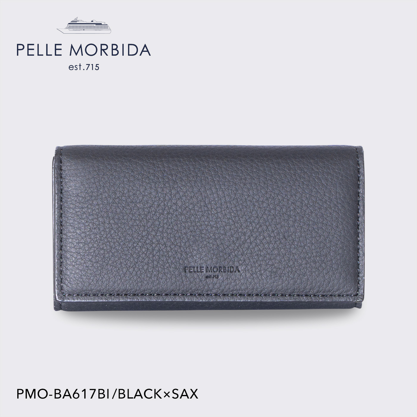 【正規取扱店】ポイント10倍【PELLE MORBIDA ペッレモルビダ】バルカ 牛革 本革 レザー キーケース メンズ【プレゼント ギフト】日本製 PMO-BA617BI [送料無料]