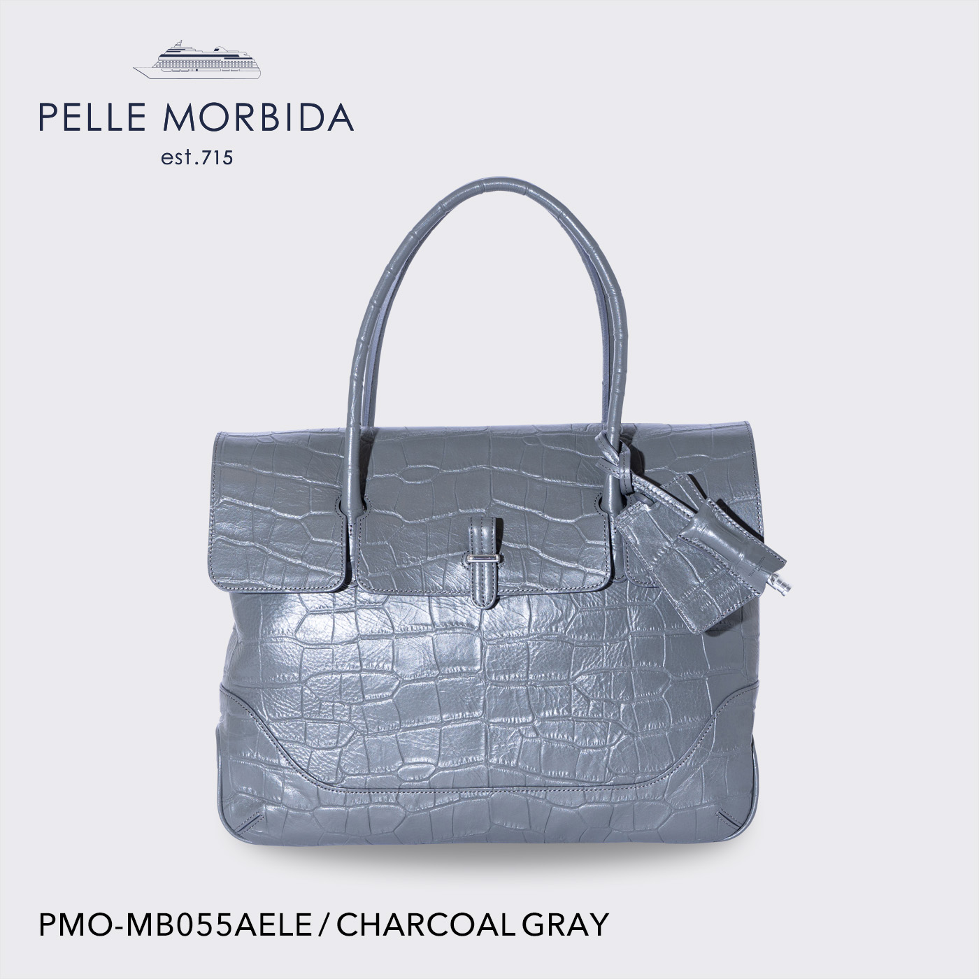 【正規取扱店】ポイント10倍【PELLE MORBIDA ペッレモルビダ】メイデンヴォヤージュ 型押しレザー 牛革 本革 レザー ボストンバッグ ビジネス 通勤 メンズ【プレゼント ギフト】日本製 PMO-MB055AELE [送料無料]