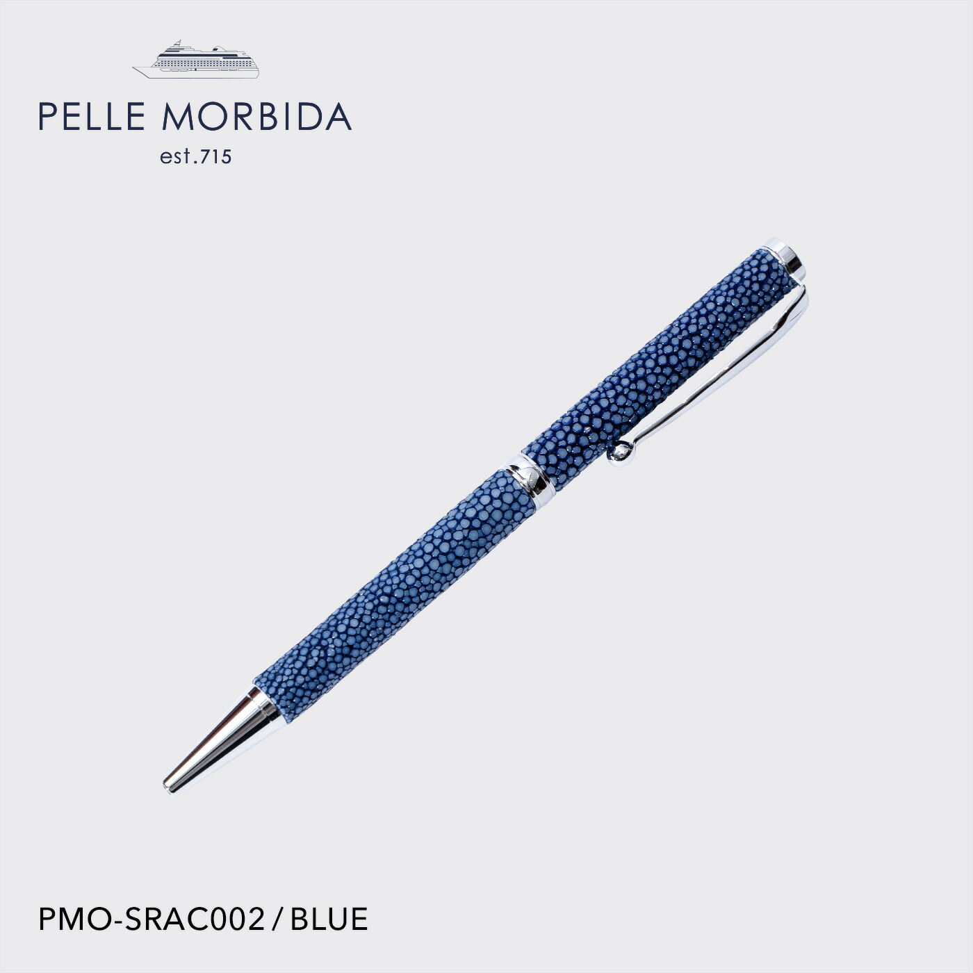【正規取扱店】ポイント10倍【PELLE MORBIDA ペッレモルビダ】バルカ エイ革 レザー ペン メンズ 【プレゼント ギフト】日本製 PMO-SRAC002 [送料無料]