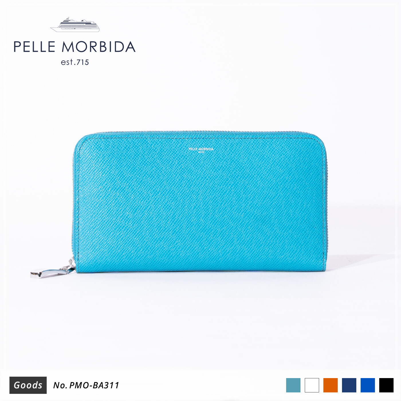 【置き目取りまわし店】尖んがり10倍【PELLE MORBIDA ペッレモルビダ】バルカ 牛皮 本革 なめし革 ウォレット メンズ【差し上げ物 差し上げ物】日本製 PMO-BA311 [貨物輸送無料] Size