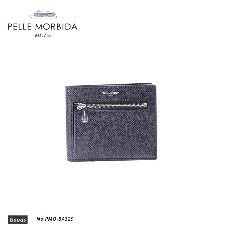 【定め事取りまわし店】尖んがり10倍【PELLE MORBIDA ペッレモルビダ】バルカ 牛皮 本革 なめし革 ウォレット メンズ【差し上げ物 差し上げ物】日本製 PMO-BA329 [貨物輸送無料]