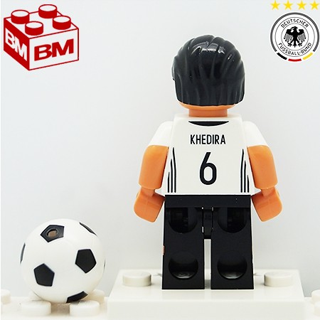 楽天市場 レゴ ミニフィギュア サッカードイツ代表 サミ ケディラ 背番号６ Lego Minifigure Dfb Series Sami Khedira 11 Brick Master