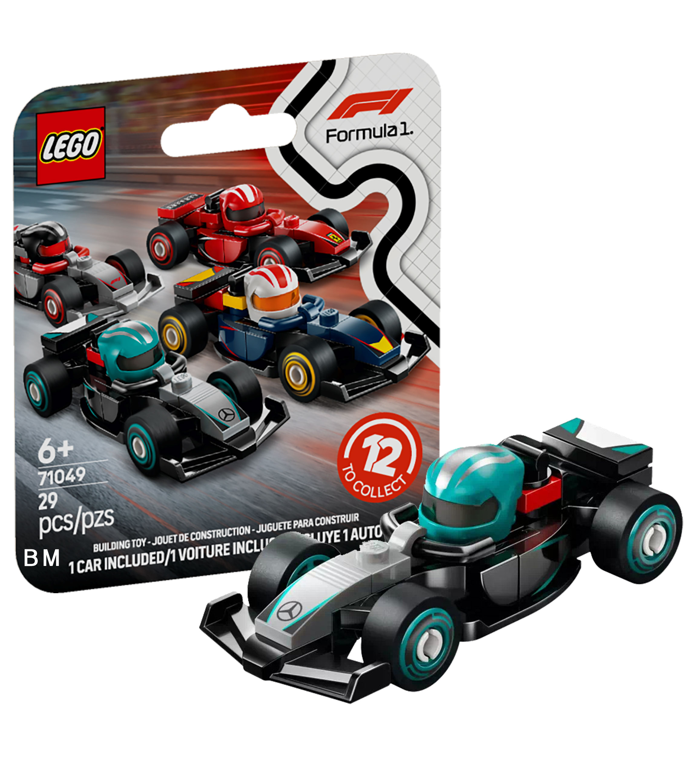 ななくさ F1レーシングカーキット用アクリルディスプレイボックス クリア