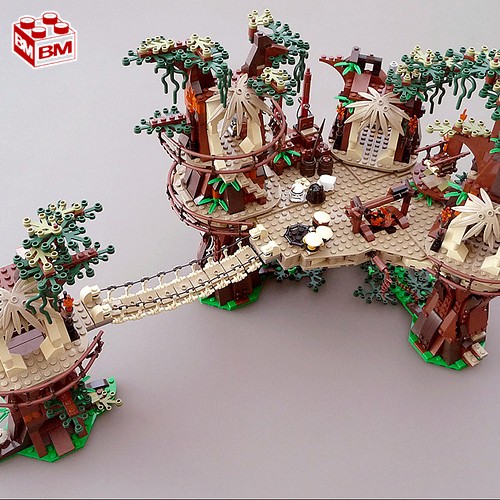 【楽天市場】レゴ スター・ウォーズ イウォークビレッジ │ LEGO Star Wars JEwok Village 【10236