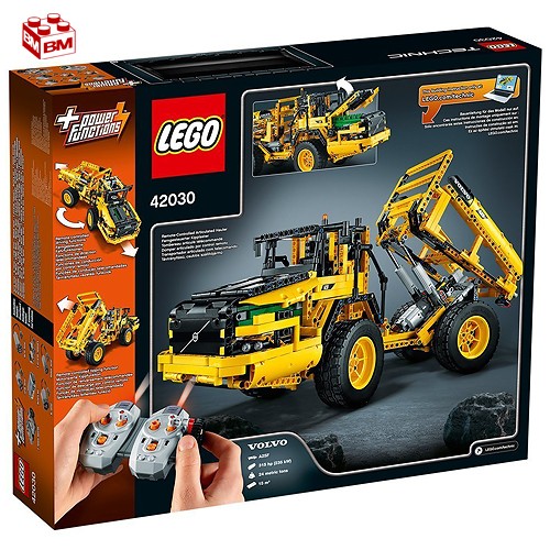 lego technic volvo l350f wheel loader