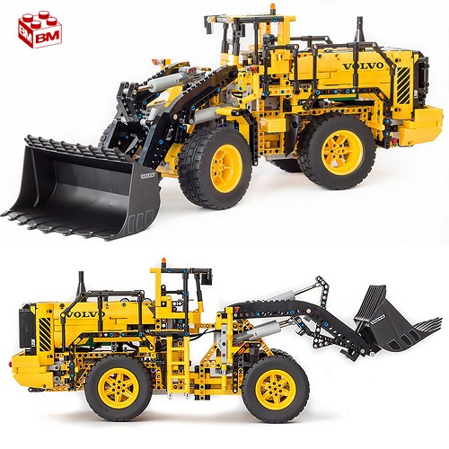 lego technic volvo l350f wheel loader