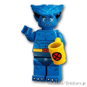 レゴ ミニフィギュア マーベルシリーズ2 - ビースト(X-Men ’97) / レゴ®ミニフィギュア マーベルシリーズ2 | LEGO純正品の フィギュア 人形 ミニフィグ画像