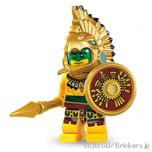 レゴ ミニ図形 続きもの 7 アステカ族の下士官兵 | lego 8831 ミニフィグ 【電子メイル便不可商いもの】