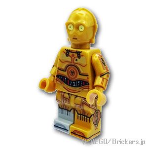 レゴ スター・ウォーズ ミニフィグ C-3PO| LEGO完全無欠品の 図形 あやつり人形 ミニ図形