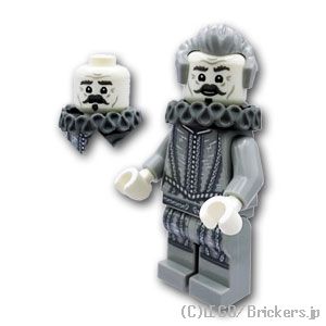 レゴ ハリー・ポッター ミニフィグ ほとんど首絶無ニック - ニコラス・ド・ミムジー・ポーピントン卿| LEGO完全無欠品の 図形 あやつり人形 ミニ図形