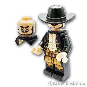 レゴ ONE PIECE ミニフィグ ジュラキュール・ミホーク - 衣装 【OP017】| LEGO完全無欠品の 図形 あやつり人形 ミニ図形