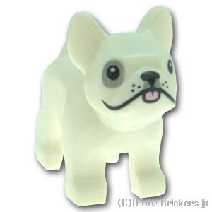 楽天市場 レゴ パーツ 犬 ブルドッグ White ホワイト Lego純正品の バラ 売り ブリッカーズ楽天市場店