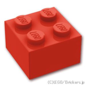 楽天市場】レゴ パーツ ブロック 2 x 4 [ Red / レッド ] | LEGO純正品 