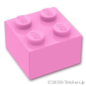 【楽天市場】レゴ パーツ ブロック 2 x 4 [ Bright Pink / ブライトピンク ]