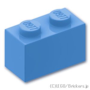 楽天市場】レゴ パーツ ブロック 1 x 2 [ Blue / ブルー ] | LEGO純正