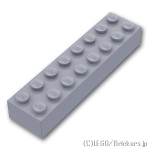 楽天市場】レゴ パーツ ブロック 2 x 6 [ Light Bluish Gray / グレー 