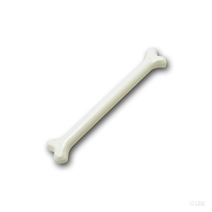 楽天市場 レゴ 動物 パーツ 犬用の骨 ロング White ホワイト Lego純正品の バラ 売り 犬 アクセサリー ブリッカーズ楽天市場店