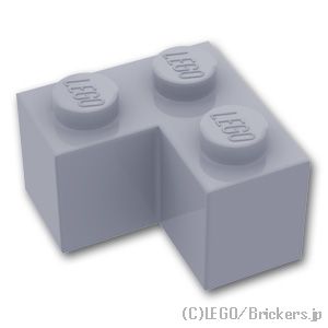 楽天市場】レゴ パーツ ブロック 1 x 2 - レンガ [Light Bluish Gray