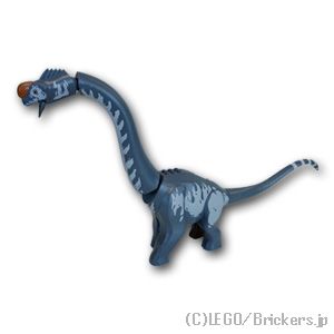 レゴ 部分品 ティタノサウルス - ジュラシック・ワールド／持ちなおすの日 [ Dark Bluish Gray / うす暗い薄墨色 ]  | LEGO完全無欠品の 薔薇 売り