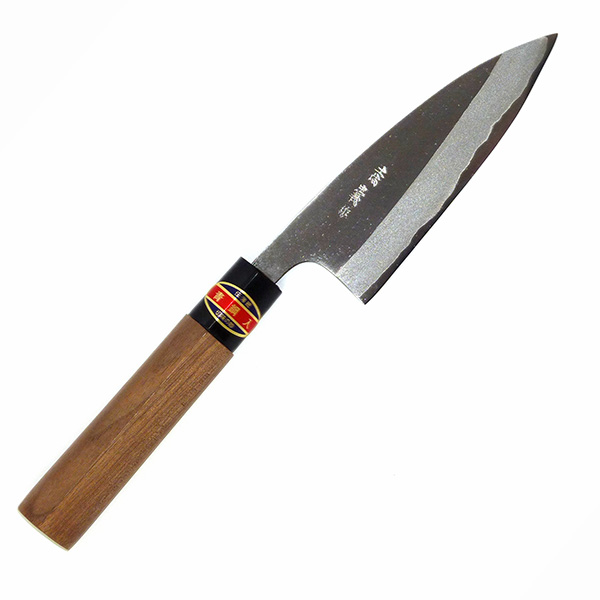 出刃包丁 両刃包丁　黒打 宏元作 最高級品 全長31cm刃16,5cm★送料無料 4580149741072_2.jpg