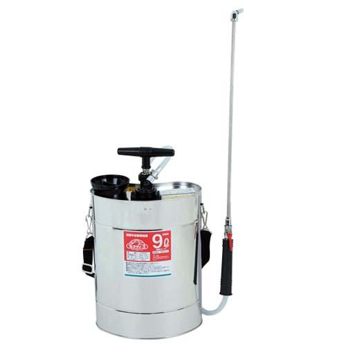 藤原産業 セフティー3 肩掛半自動噴霧器 9L ジュシポンプ