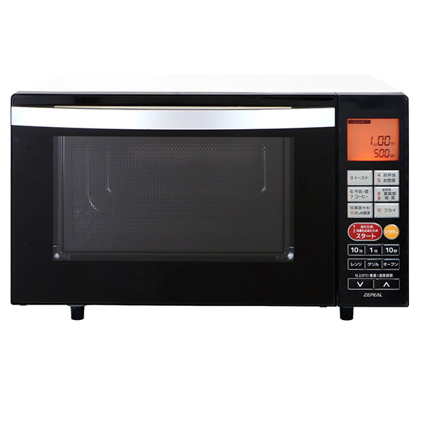 楽天市場】ZEPEAL ゼピール 16Lフラットオーブンレンジ DFO