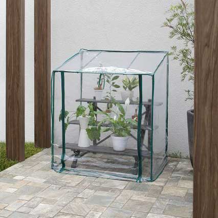 ビニール温室 4段 GRH-N03T 楽天市場】タカショー ビニール温室4段 GRH−N03T 簡易