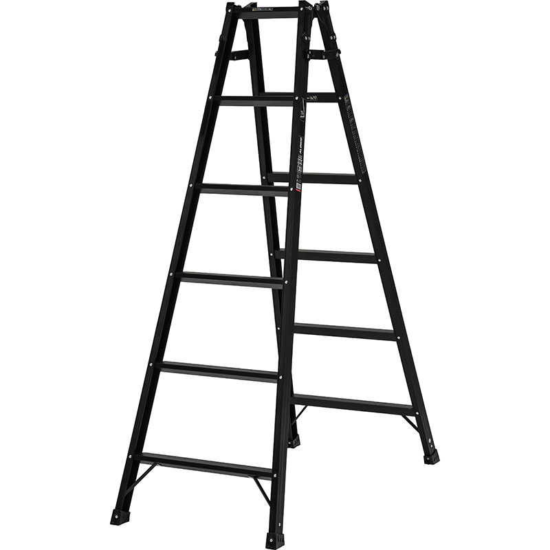 【メーカー直送】アルインコ はしご兼用脚立180cm ブラック KUR-180