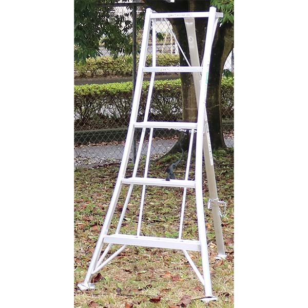 【製造会社直送】【法人押さえる】アルインコ 軽銀園芸三脚 150珊 KWX-150