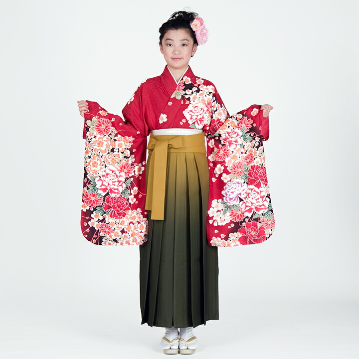 袴 レンタル 番 赤 品 からし色 卒業式 料 桜 セットレンタル 往復送料無料 北海道 沖縄は 1 000円 小学生 卒業式 ハカマ Hk 36 送 レンタル 袴 送料無料 Hk 36 赤 からし色 抹茶色 牡丹 桜 セットレンタル 卒業式 袴 赤花柄小学校卒業式袴 小学生卒業