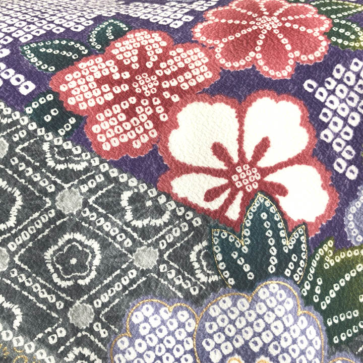 卒業式 牡丹 袴 和服 レンタル 卒業式 ハカマ 着物セット 送 往復送料無料 北海道 沖縄は 1 000円 Hk 44 番 袴 レンタル 品 小学生 料 送料無料 Hk 44 総絞り 紫 緑 牡丹 桔梗 セットレンタル 卒業式 袴 古典柄小学校卒業式袴 小学生卒業式袴 ジュニア