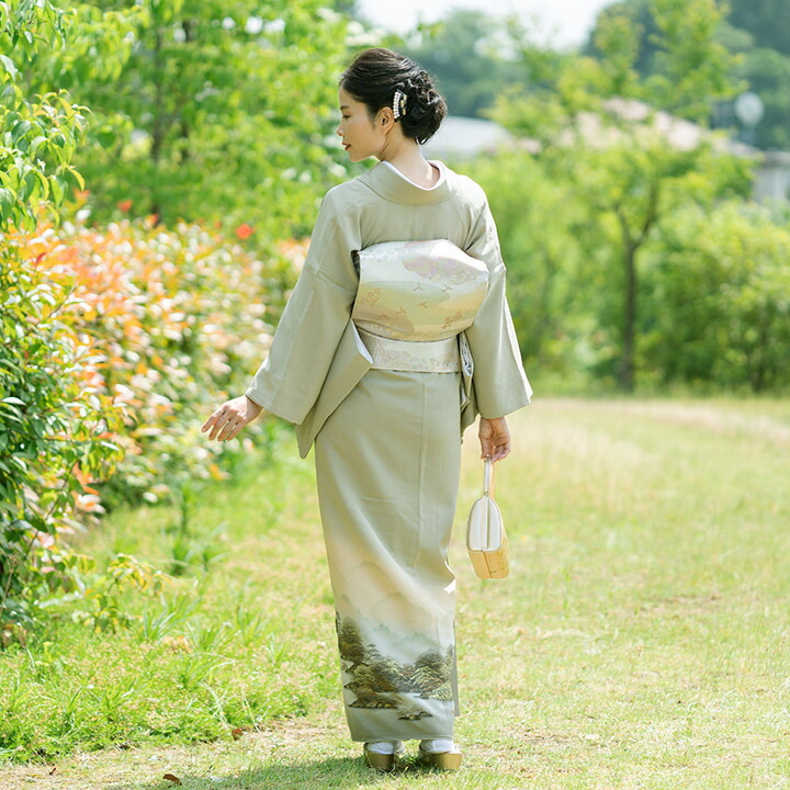 【レンタル】【フルセット】色留袖レンタル/(ITS-000)〔結婚式母親衣装〕〔色留袖レンタル〕〔貸衣装〕〔母親叔母留袖レンタル〕〔式典留袖レンタル〕〔親戚〕〔叙勲式典〕〔仲人留袖レンタル〕
