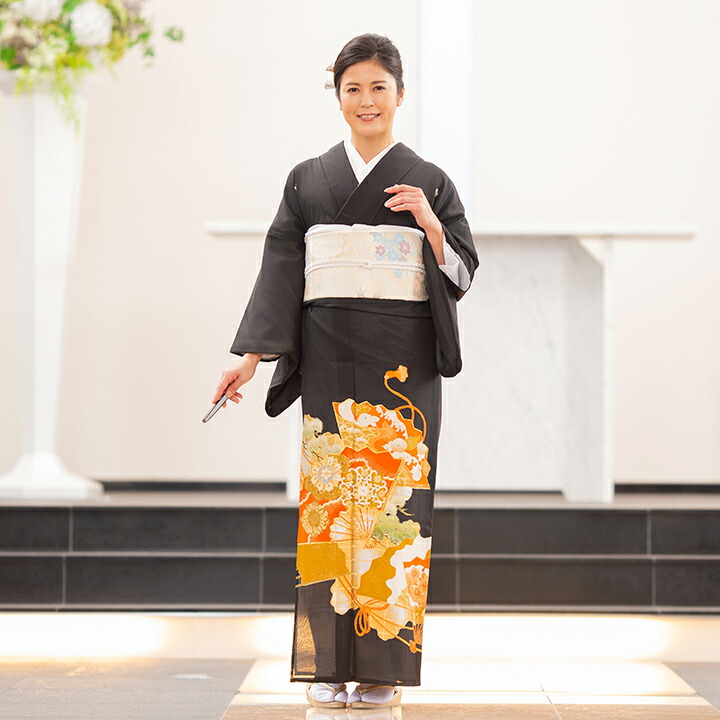 楽天市場】【レンタル】夏用 着物 絽 留袖 フルセット （TS-012）笹と