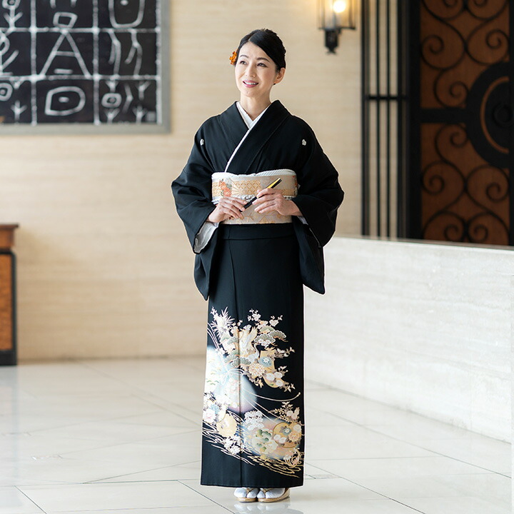 楽天市場】【留袖 レンタル フルセット】【往復送料無料】高級正絹